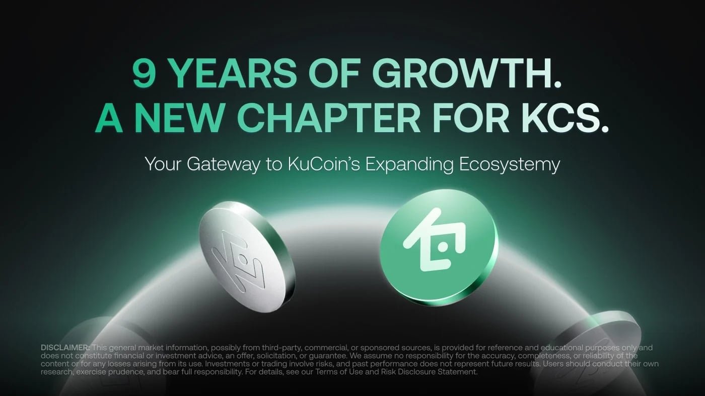 KuCoin Marks Ninth Anniversary Milestone With Expanded KCS Experience