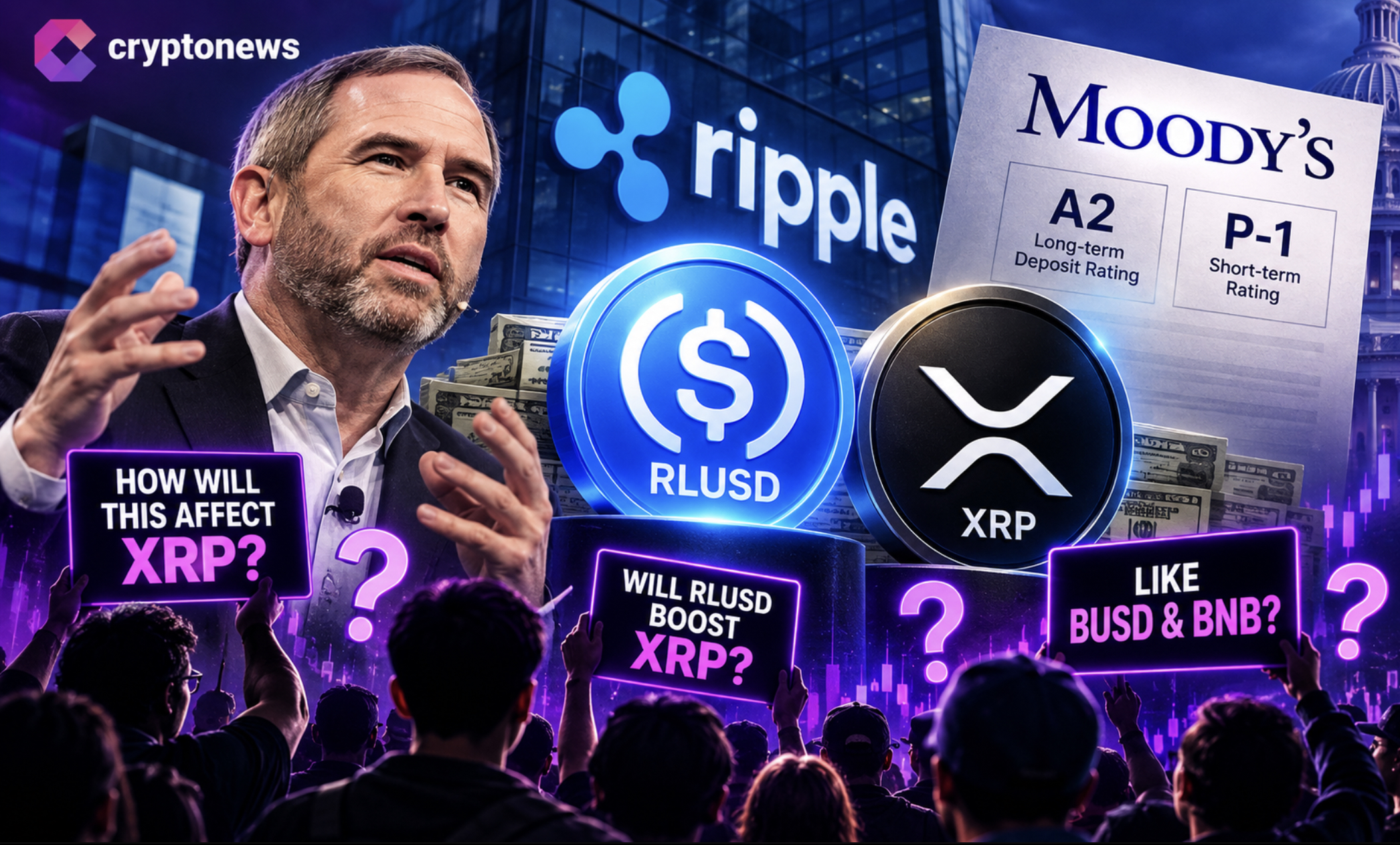 Ripple’s RLUSD Wins Moody’s Rating as XRP Faces a Bigger Question: Who Captures the Value?