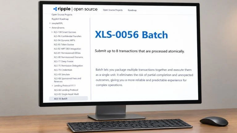 XRP Ledger Targets Oct. 9 for Upgrade Bundling 8 Transactions