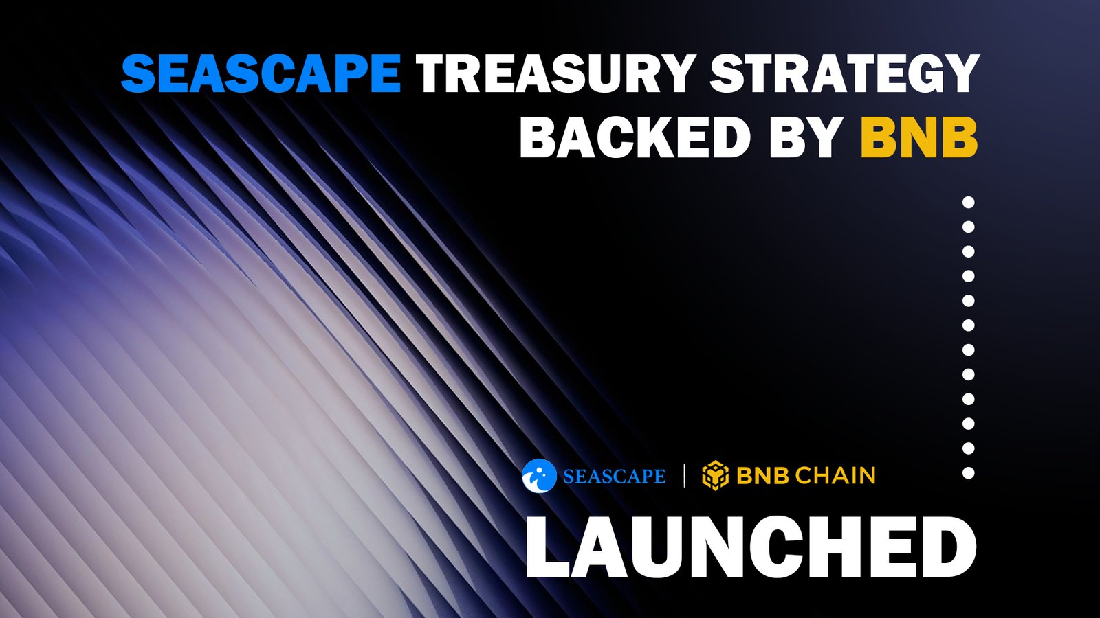 Seascape Launches First Tokenized BNB Treasury Strategy on Binance Smart Chain
