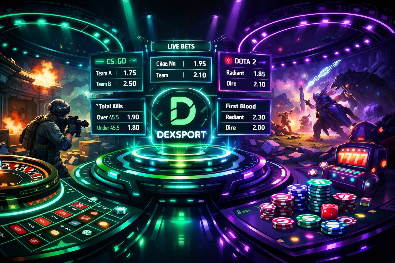 Dexsport eSports Betting Review: CS:GO and Dota 2 Markets