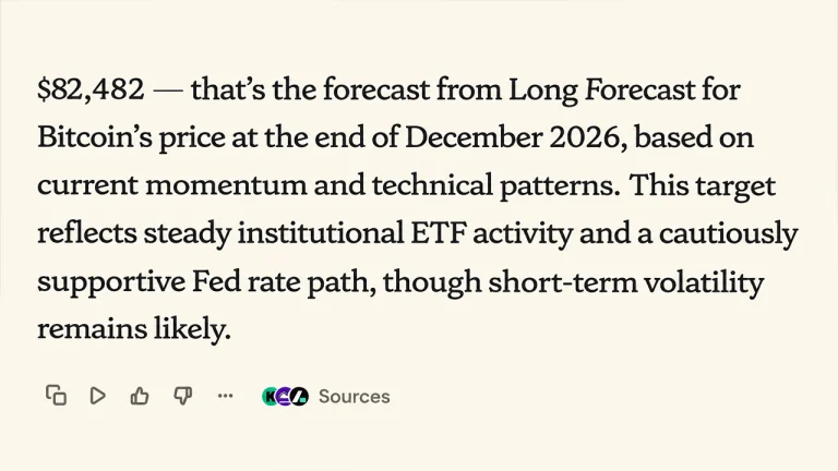 9 AI Models Predict Bitcoin’s Year-End Price, From $82K to $112K