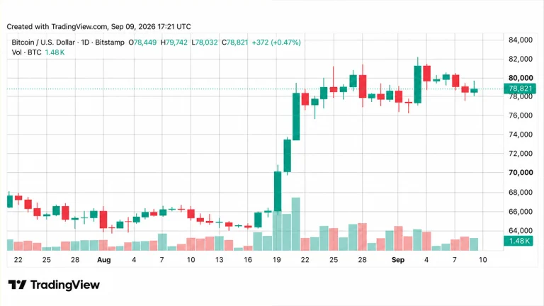 Bitcoin Price Steadies at $78K Despite $6B Treasury Action
