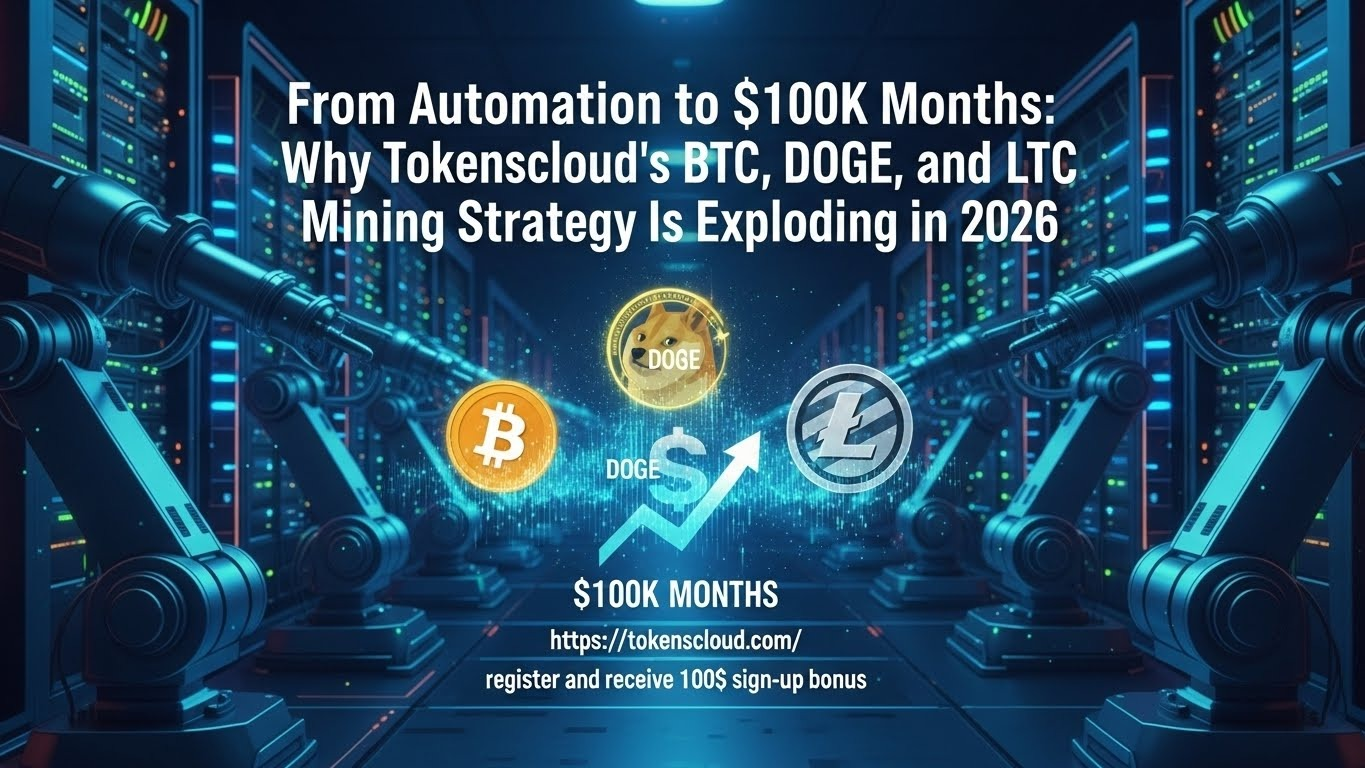 From Automation to $100K Months: Why TokensCloud’s BTC, DOGE, and LTC Mining Strategy Is Exploding in 2026
