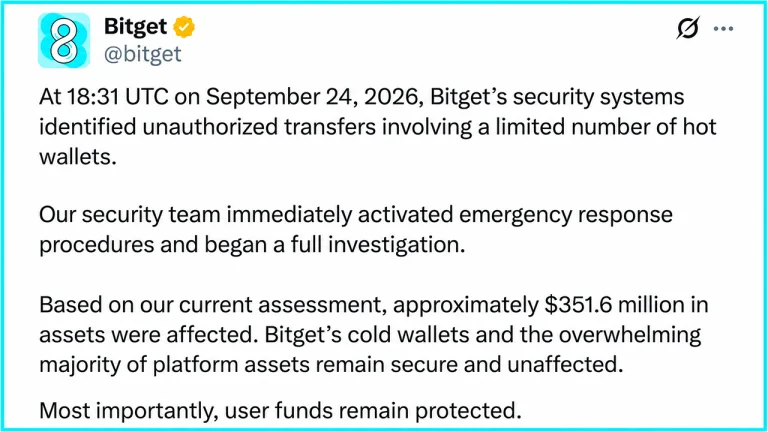 Everything We Know About Bitget’s Massive $351M Hack