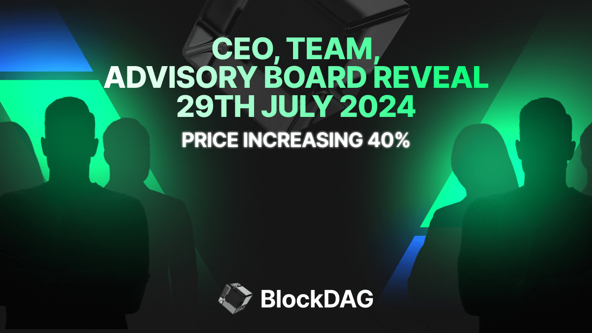 Breaking News: BlockDAG's Big Team Reveal Slated for July 29th While Ethereum Classic Drops Low & FET Price Rises