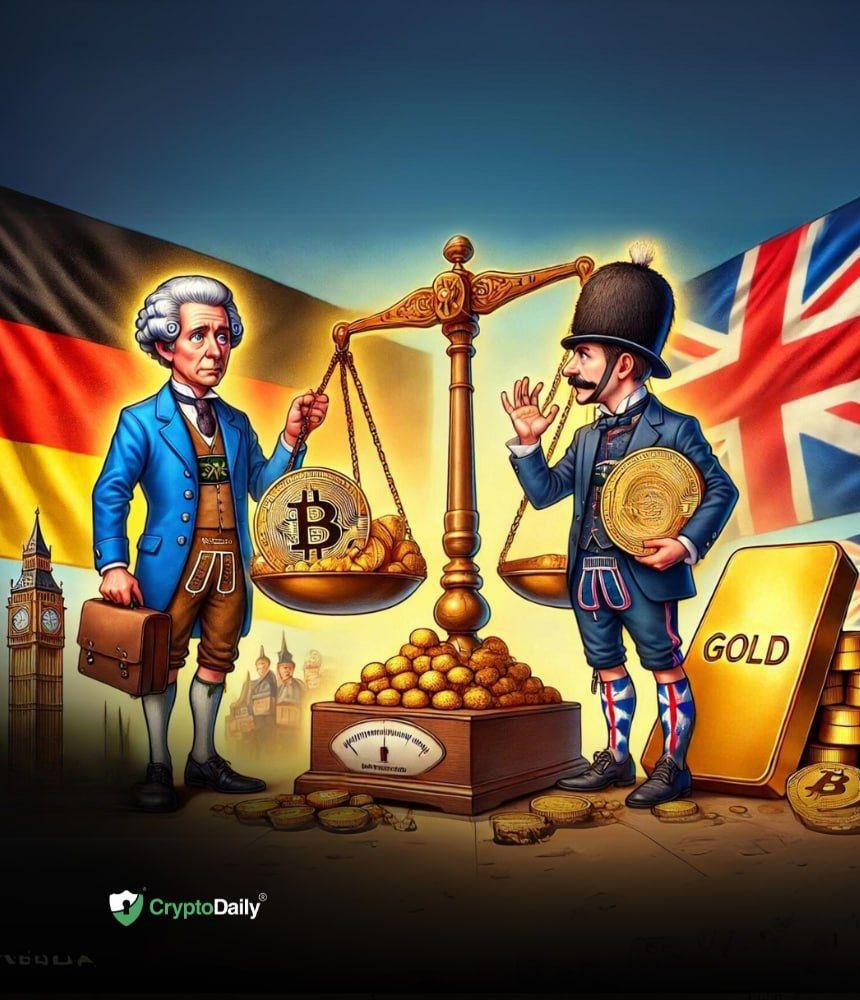 German Government Bitcoin selling akin to UK selling its gold