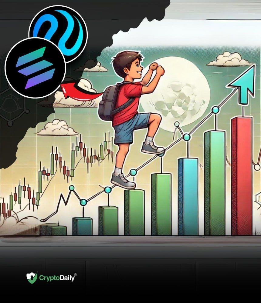 Solana (SOL) and Injective Protocol (INJ) retest support - up from here